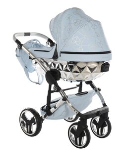 💎 LUXUSNÝ KOČÍK JUNAMA HEARTS 3v1💎 - 2