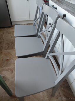 Masivne drevene stolicky Ikea - 2