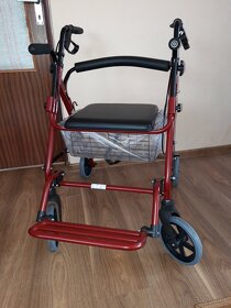 Rolátor a invalidný vozík v jednom - 2