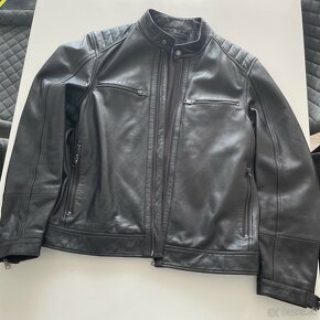 Panska kožená bunda veľkosť L kupovaná za 240€ - 2