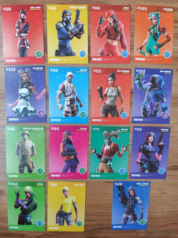 Zberateľské kartičky - Fortnite - 2