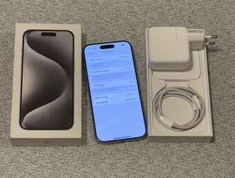 Apple Iphone 15 Pro 128Gb - 95% batéria - V záruke - 2