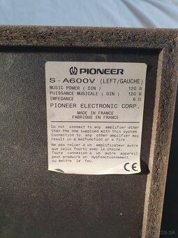 Reprobedne Pioneer S-A600V - 2