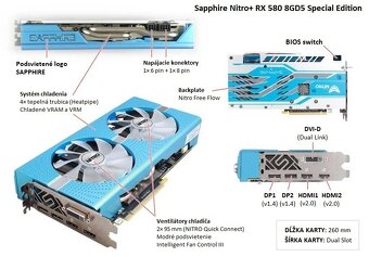 Sapphire Notro+ RX580 8Gb GDDR5 OC Edition - 2