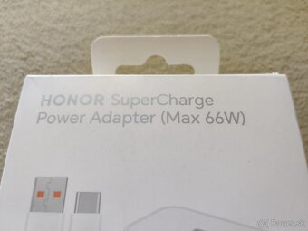 Honor Super Charge,,, nová nabíjačka 66 wattov. - 2