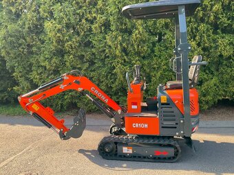 Bager CR10H, mini bager 1000 kg - 2