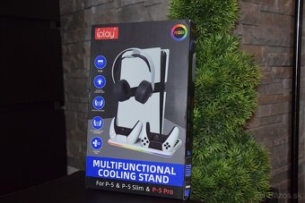 Nabíjací stojan s RGB a chladením pre PlayStation 5 / Slim - 2