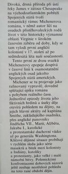 Predám James Albert Michener. Chesapeake I., II. - 2