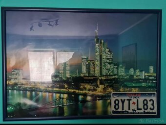 Obrazy pod sklom New York 2 x - 2