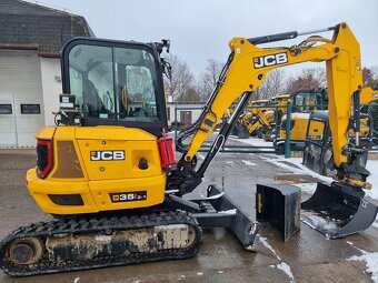JCB 35Z s naklápěcím rotátorem Engcon, centr.mazání, A/C - 2