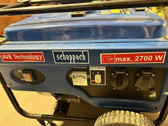 elektrocentrála benzínová Scheppach 2 700 W - 2