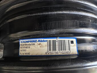 5x100 R14 5J ET35 sada Diskov - 2