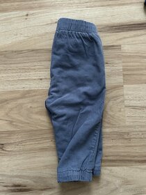 Nohavice pre dievčatko veľkosť 74 - modré - 2