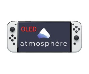Nintendo Switch OLED White AMS Atmosphère/Hekate - 2