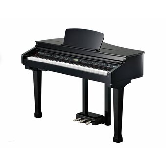 KURZWEIL KAG100 EP- čierne lesklé grand piano - 2