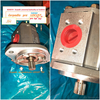 Hydraulické čerpadlá a hydromotory - Nové - 2