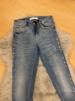 Dámske rifle Zara + 2x top Bershka a Zara grátis - 2