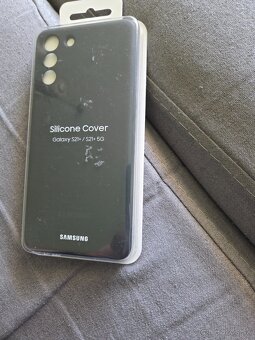 Cover Samsung S21 plus priesvitný a čierny - 2