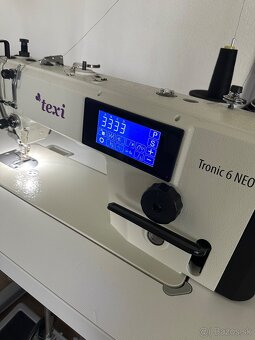 Texi tronic 6 Neo priemyselný rovnosteh šijací stroj - 2