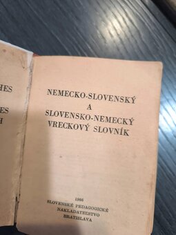 Nemecko slovenský slovník a slovensko nemecký slovník - 2