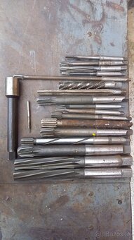 Predám - kovoobrábacie, dielenské náradie, TK plátky - 2