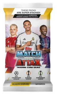 2025-2026 Topps Match Attax Booster Box CHAMPIONS LEAGUE - 2