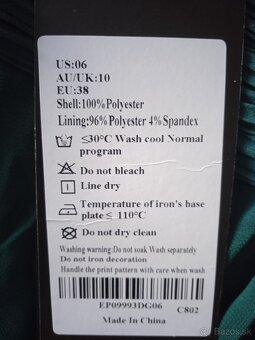 Spoločenské šaty veľ.38 ( NOVÉ ) - 2