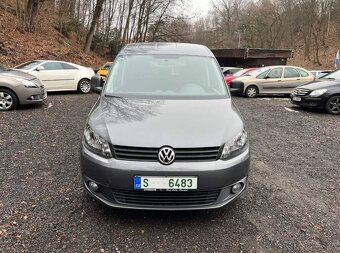 VW Caddy 1.2 TSI 77 kW 2x šoupačky 2011 klima serviska - 2