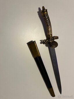 Nemecká poľovnícka dýka Solingen – Hirschfänger - 2