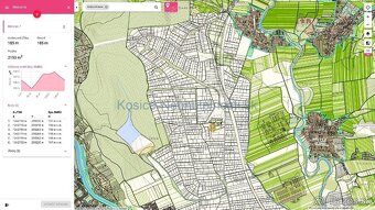 Pozemok Košice Krásna 2173 m2 stavebná parcela - 2