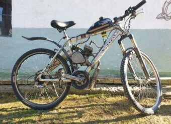 Horsky bicykel s motorom ccm 80 - 2