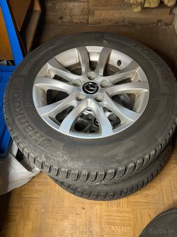 Mazda 4ks elektróny 215/65 R16 so zimnými pneu - 2