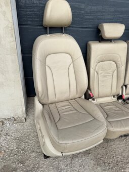Predám kožené elektrické vyhrievané sedadla Audi q5 - 2