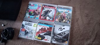 Ps3 super slim s hrami - 2