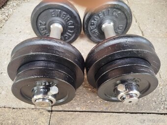 Jednoručné činky 30 kg - 2