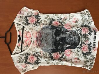 PHILIPP PLEIN luxury damske tricko S - 2