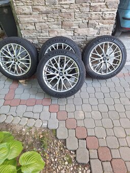 Predám komplet sadu originál hliníkové alu disky pre Audi - 2