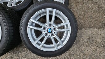 zimní Alu kola BMW 5×120 R16 + pneu 205/55 R16 - 2