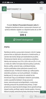 Skrina 2.7 cm dlha - 2