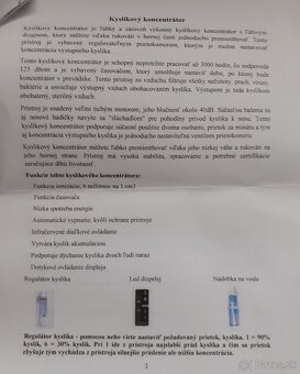 Kyslíkový koncentrátor - 2