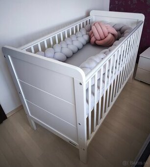 Detská postieľka Modern Cot 120x60  WODIES - 2