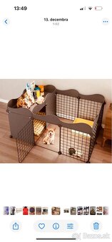 Klietka pre zajaca alebo psíka nová aj s toaletou - 2