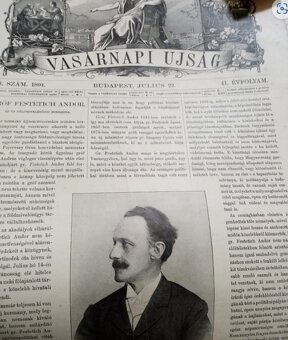Predám 130 ročný maďarský časopis - 2