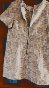 Predlžená spoločenská blúzka - šaty - 2