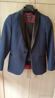 Chlapčenský oblek smoking 134/140 - 2