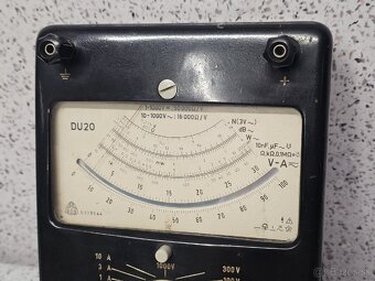 DU20 / METRA BLANSKO / Volt-Amper-Meter / Czechoslovakia - 2