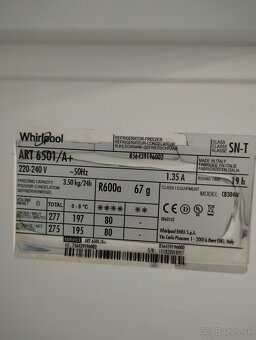 Predám vstavanu chladničku Whirlpool - 2