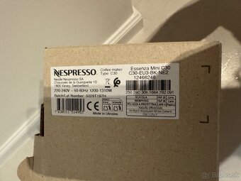 Nespresso kavovar - 2
