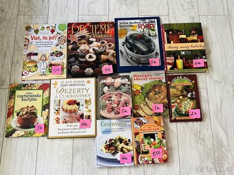 Kuchárske knihy, varenie, pečenie, zákusky - 2
