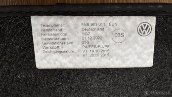 Originál koberce VW Tiguan II (sada) - 2